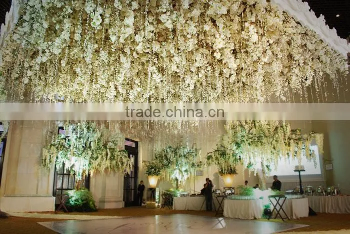 GNW FLV14 Selling Fake Leaf Popular House Designs in Green Vine Leaves