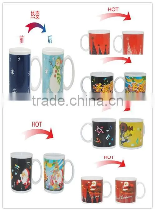 Ceramic 4C Printed Color Changing Cup Customized