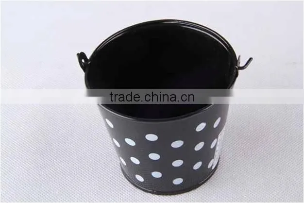 High Quality Chinese Factory New Style Garden Bucket for kids with dot printing