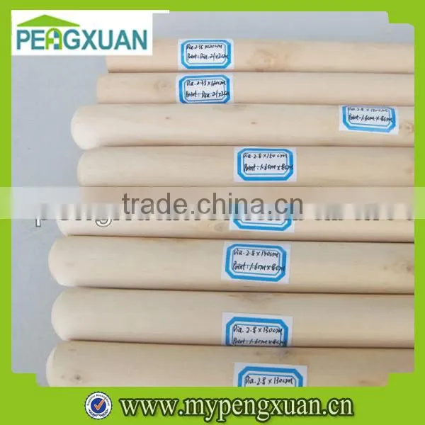 Natural eucalyptus broom handle wood,wooden broom handle