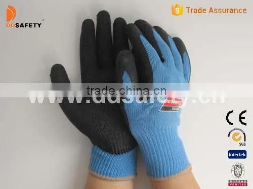 Ddsafety Knitted Working Gloves With Latex Coated Safety Gloves