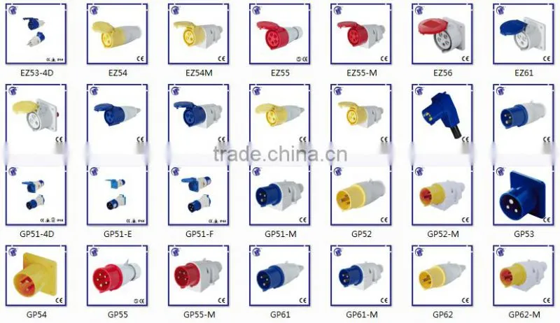 Favorable price 16A european electric power plug socket