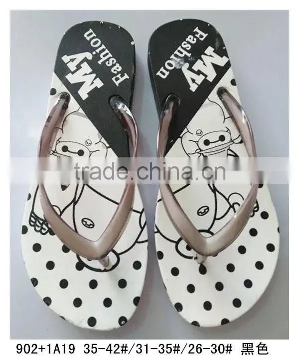 2016 new design slipper for girls