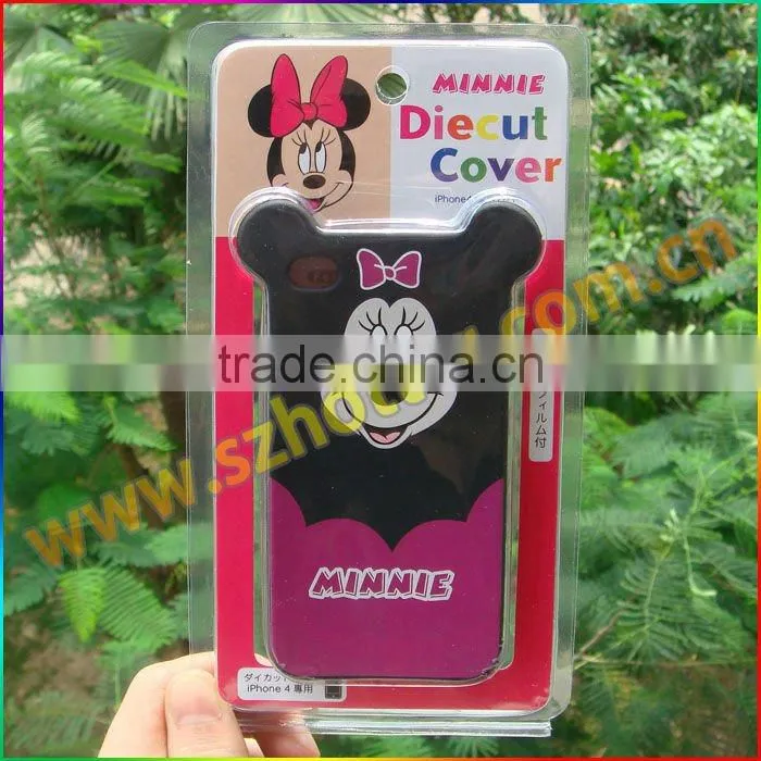 Silicone Panda Case For IPHONE 4