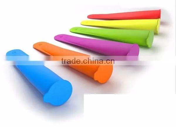 LFGB approved BPA free silicone popsicle molds, silicone ice pop molds
