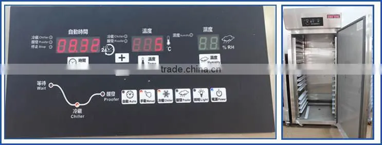 Leader automatic 36 trays electric power machine bakery bread proofer for baking