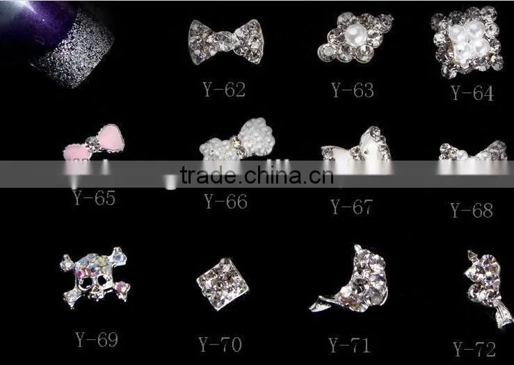 Nail alloy bowknot jewelry/accessories/day is a special drill nail accessories/pearl jewelry on sale