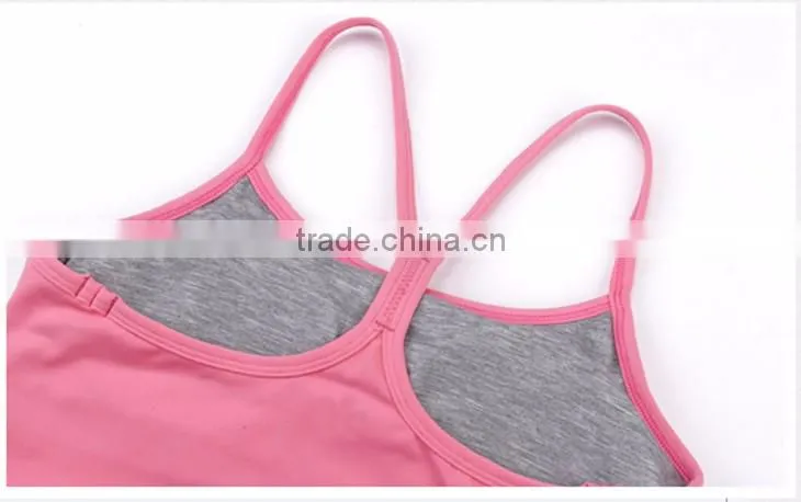 2016 basic fittness yoga pants tank top sets