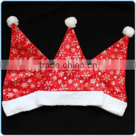 Christmas decoration hat novelty cheap felt christmas hat