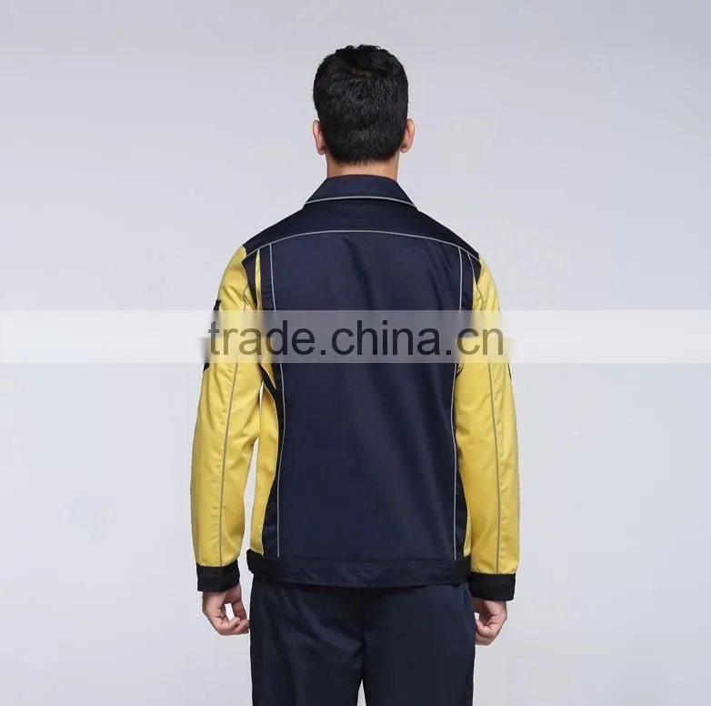 Cheap Latest Factory Construction Work Wear Adult Work Suit Water-resistant Denim Overalls For Worker Labor Uniform