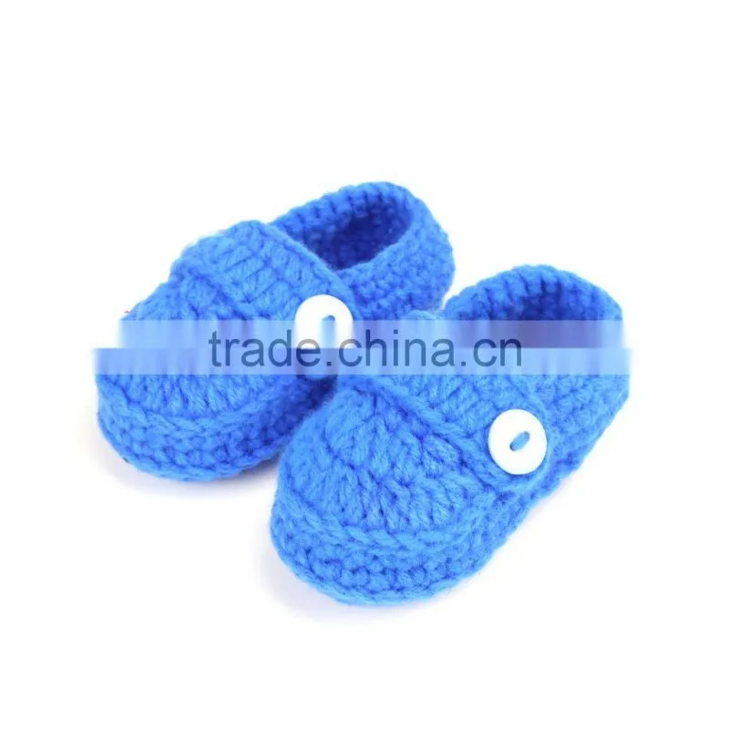 Newest Toddler Baby Winter Shoes Kids Knitting Woolen Shoes