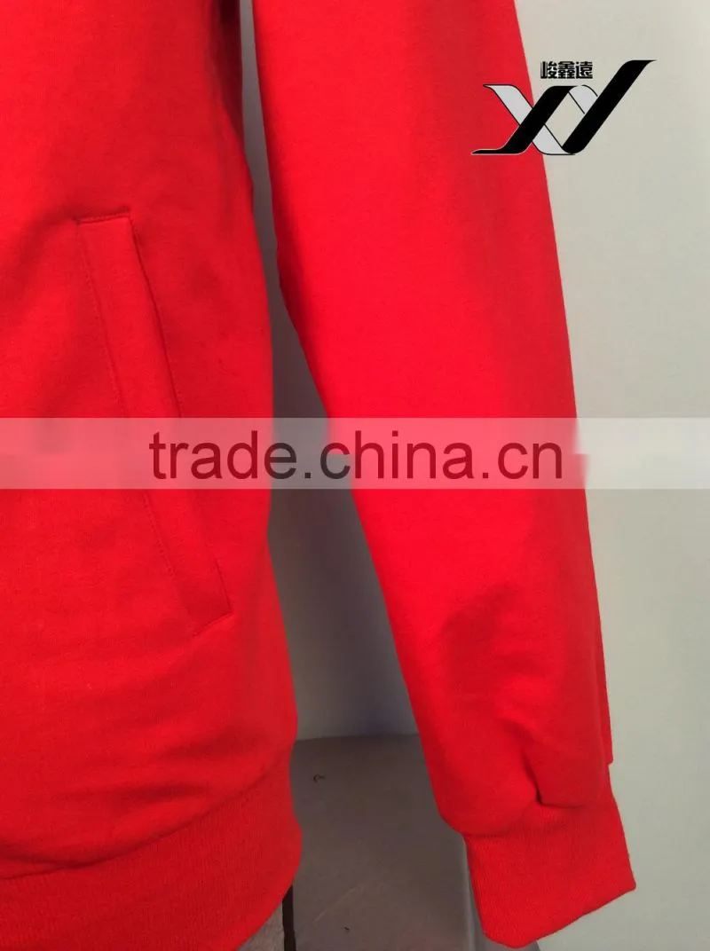 china wholesale vintage brand men red jacket with zipper