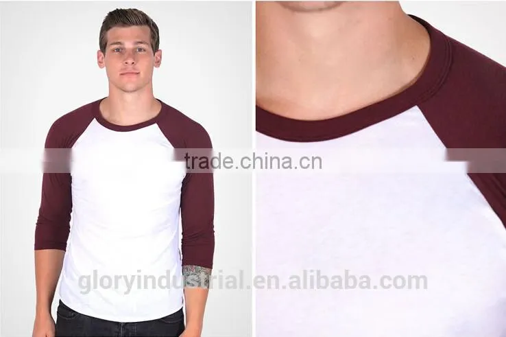 raglan long sleeve polo t-shirt wholesale