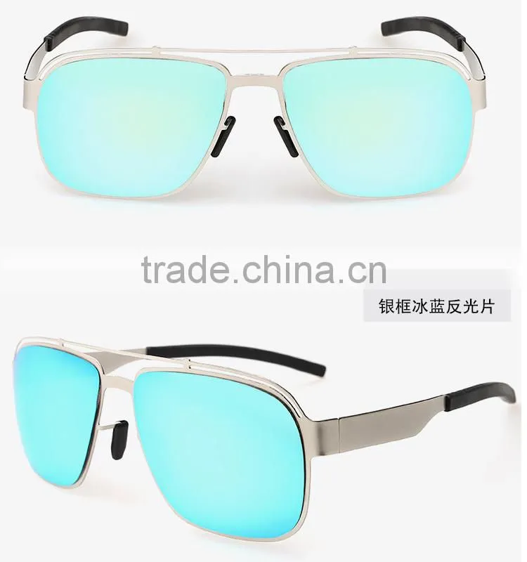 2016 Wholesale Fashion Cheap Man Sunglasses Whith Stainless Frame