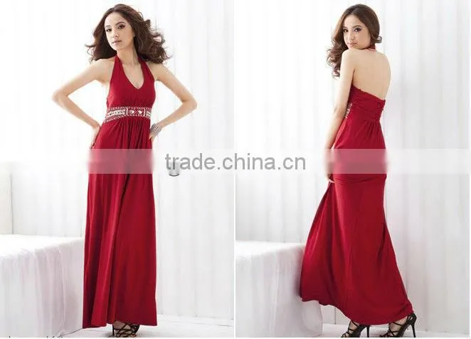 party Evening Halter Design Woman's Dresses