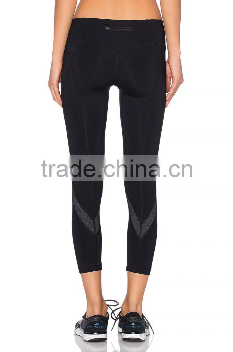 Top quality custom yoga leggings slim fit pants fabric for ladies