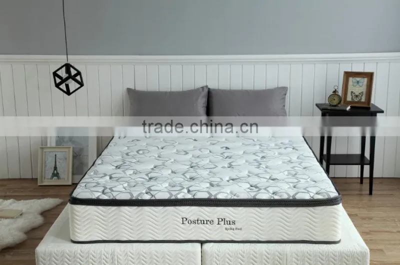 Cheap Price bed Furniture Memory Foam Pocket Coil Spring Bed Mattress