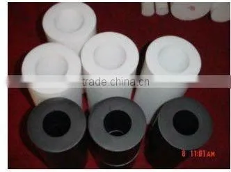 Carbon Filled PTFE Tube , PTFE Pipe mix carbon
