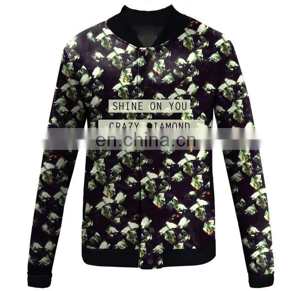 sublimated modern team light weight baseball jackets for players