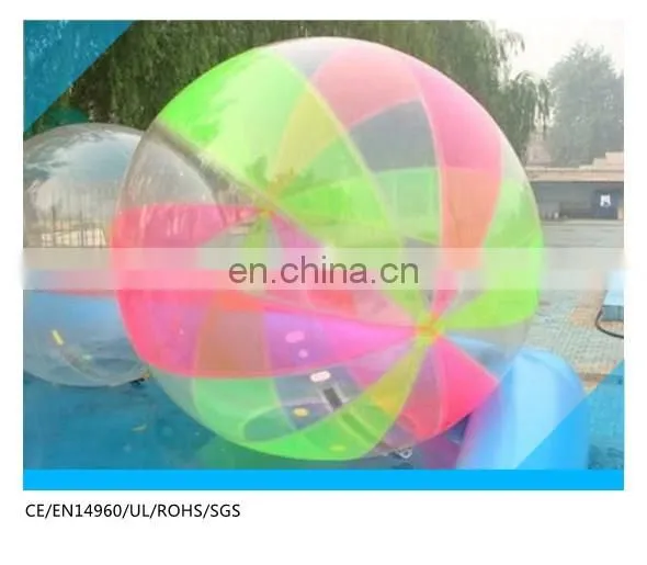 2 meter diameter TPU water walking ball/rental inflatable water ball