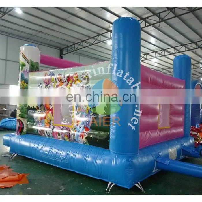 2017 new inflatable bouncy castle high quality cheap child toy castle jumping inflatable