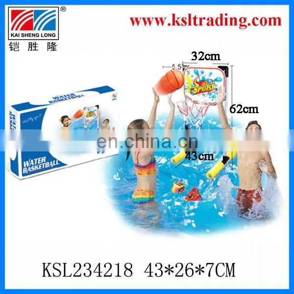 2 in 1 summer toy plastic water basketball/plastic toy water football series