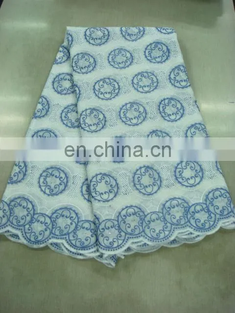 swiss embroidery cotton lace(A-40-8)