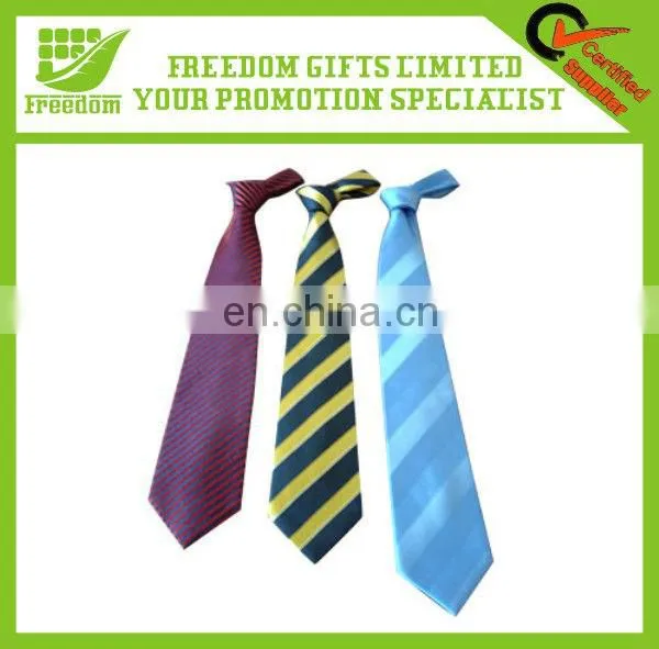 Promotional Good Quality Woven Black Necktie