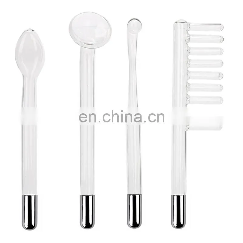 Skin Care Portable High Frequency Electrotherapy Spot Acne Remover Facial Kit Beauty Massager Device