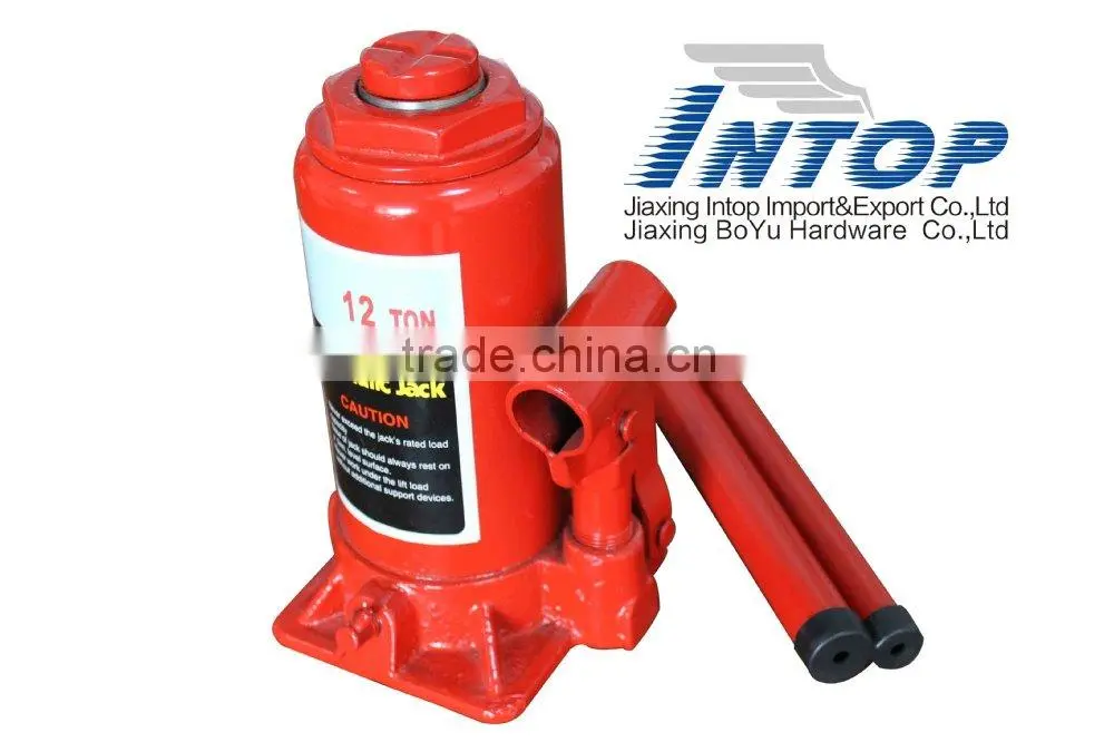 High quality low price 12Ton hydraulic bottle jack