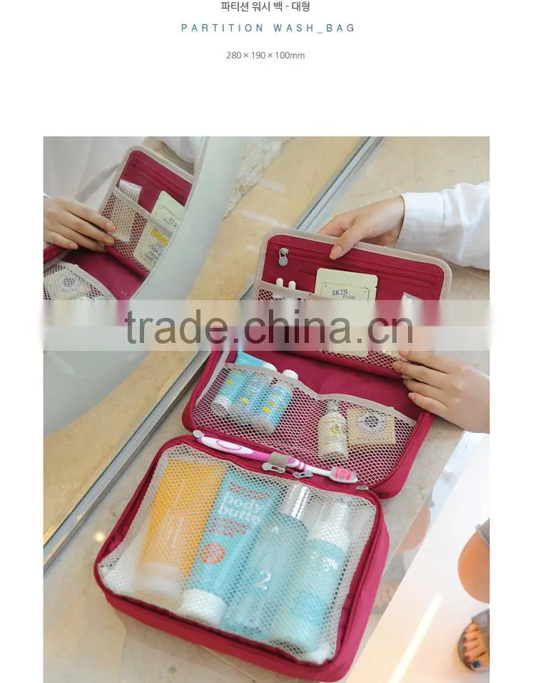 Makeup Organizer Hanging Cosmetic bag Toiletry Kit for Travel Luggage