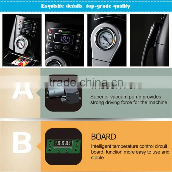 Mini Vacuum Sublimation 3D Machine
