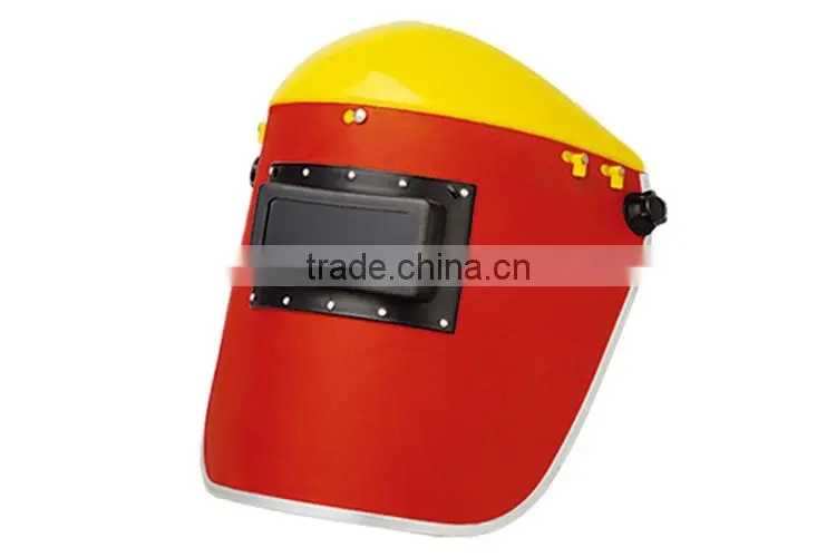 red fibre paper full face welding mask also arc welding mask WM066