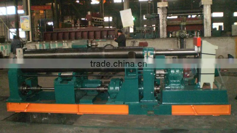 mechanical 3-roller plate rolling machine,plate bending machine