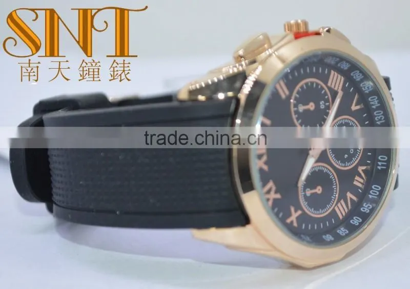 SNT-95138 have 3 chrono eyes high quality quartz watch