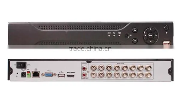 latest full hd dvr with HDMI VGA 8TB SATA 16ch cheap security camera dvr