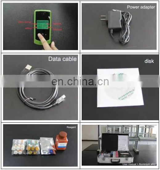 Food safety analyzer pocket type LCD automatic pesticide residue test meter