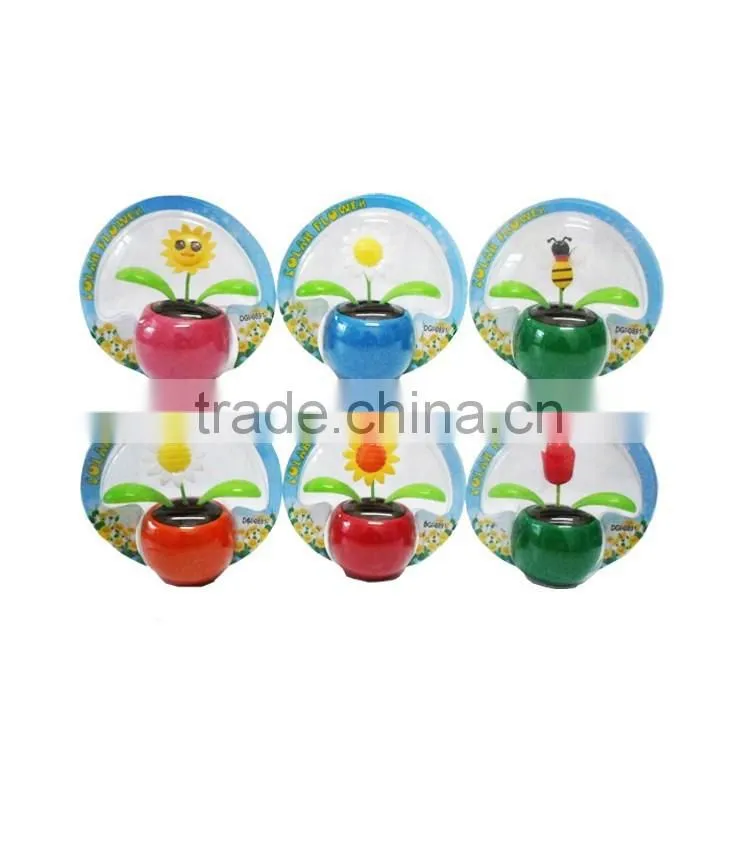 Car promotion gift solar energy flower