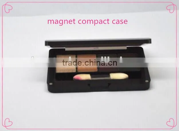 Square plastic compact powder container from Jiangsu China