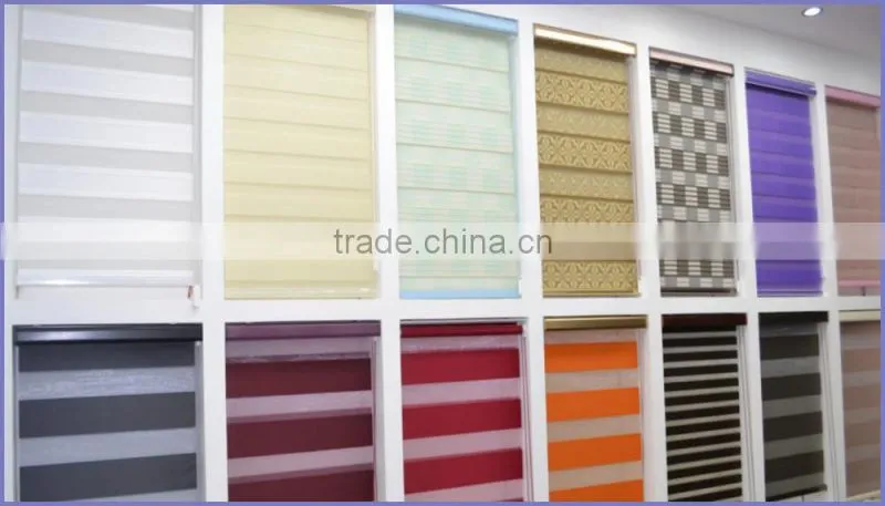 2016 hot sale nice design shangri-la blinds and new design curtain