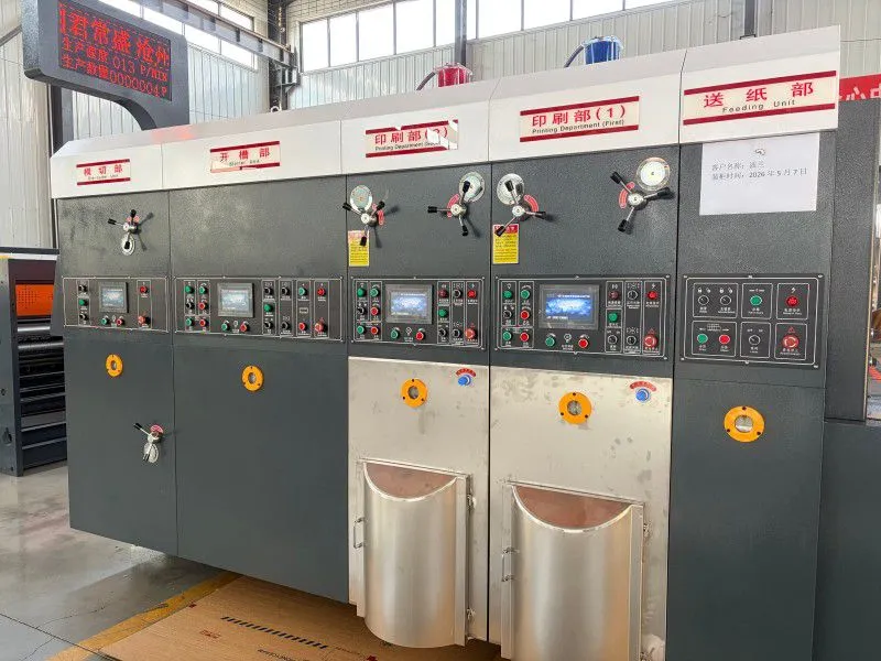 automatic printer die cutter slotter machine manufacturer