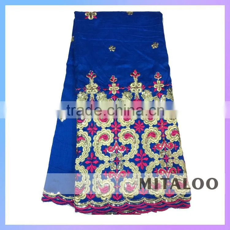 Mitaloo MGP0035 Fashionable George L:ace Fabric Fantastic Design George Lace For Party
