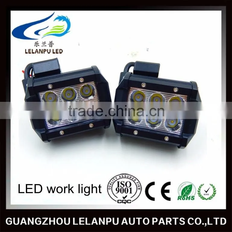 hot sale factory price led car light double row 4 inch 18w off road auto led work light
