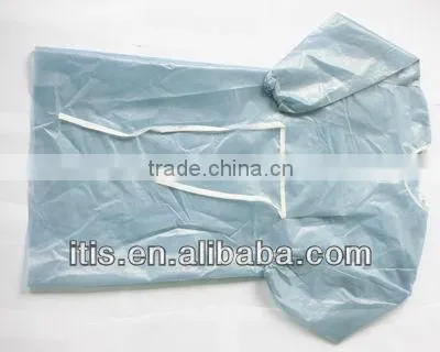 Disposable surgical gown/medical nonwoven surgical gown