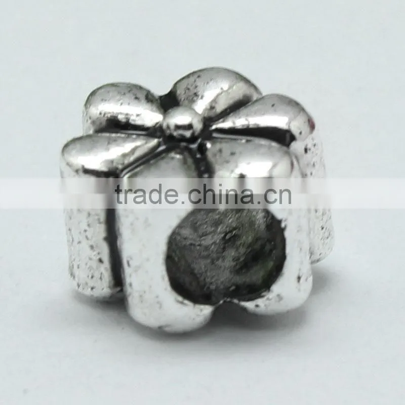 Pdora Jewelry Accessories the Red Hibiscus Hanging and Slider DIY Zinc Alloy Beads