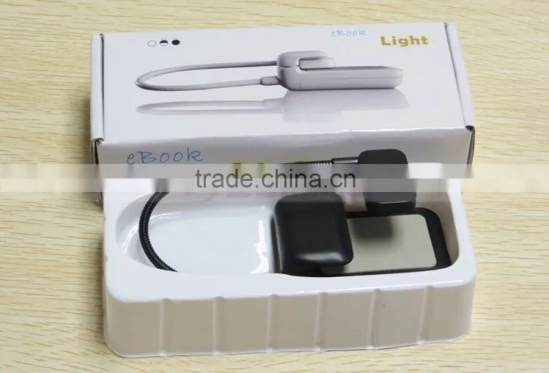 3 x 7lm SMT LED Gentle Ray LED Book Reading Lamp Gooseneck Reading Lamp