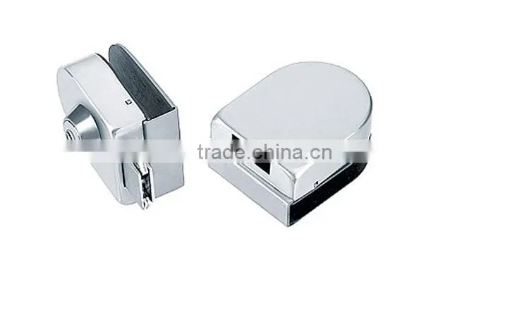 KG-05L sliding glass door push lock/Stain iron lock for glass door wholesaler