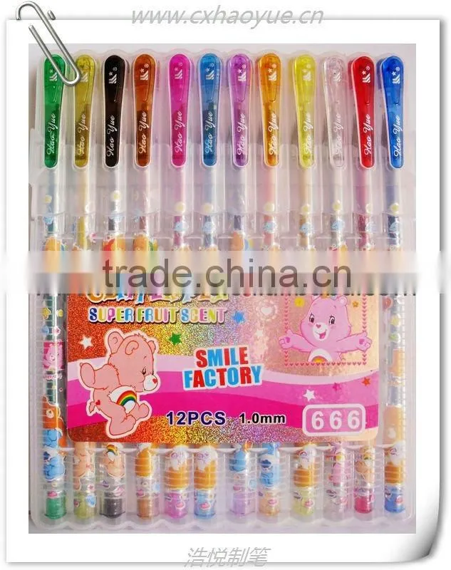 glitter gel pens