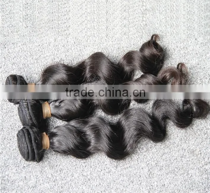 Unprocessed Raw Virgin hair weaving machine hair weft brazilian Virgin Hair weave