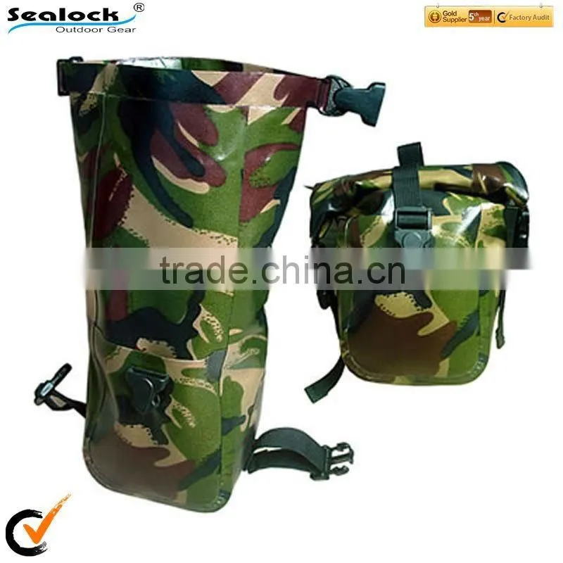 jungle camouflage dry waist bag/waterproof dry pouch